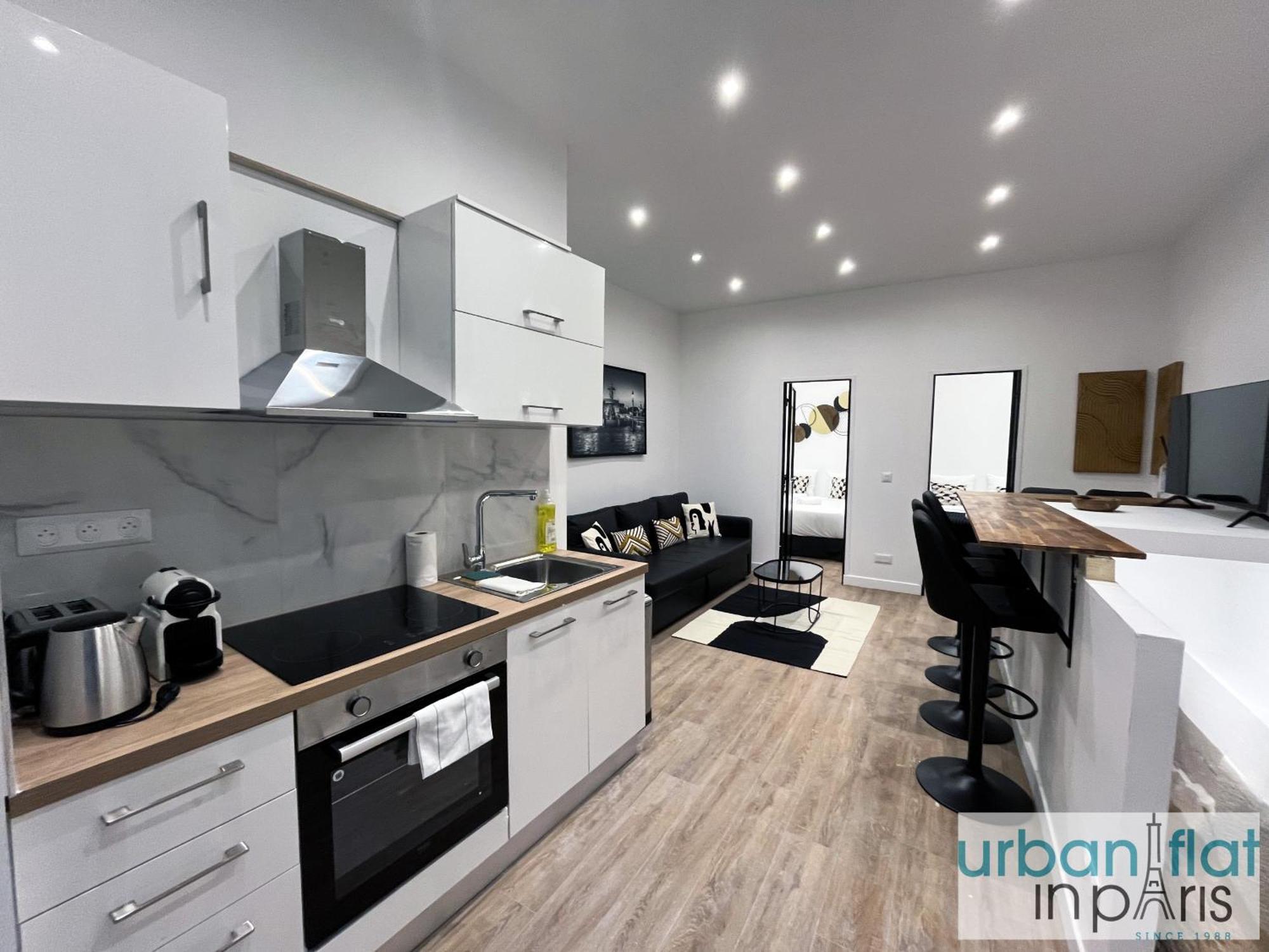 Urban Flat 01 - Charming 2 Bedroom Flat In Montorgueil باريس المظهر الخارجي الصورة